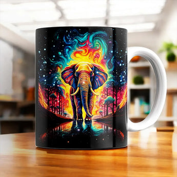 Mug Éléphant Voyage - Les Bois d'Aurore