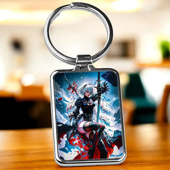 Porte Clé 2B Nier Automata - Les Bois d'Aurore