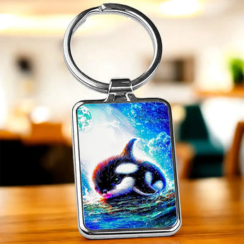 Porte Clé Bébé Orque - Les Bois d'Aurore