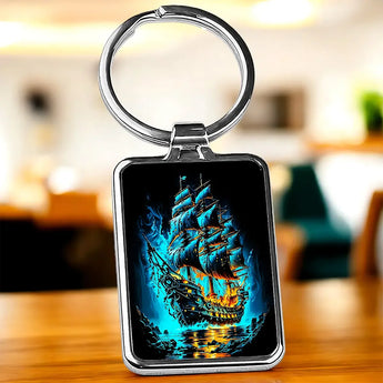 Porte Clé Bateau Pirate - Les Bois d'Aurore