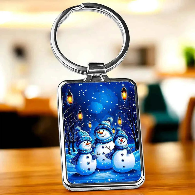 Porte Clé Bonhomme de neige