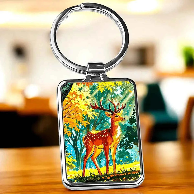 Porte Clé Cerf Dessin