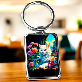 Porte Clé Chat Royal - Les Bois d'Aurore