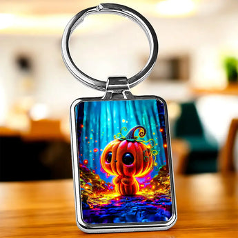 Porte Clé Citrouille - Les Bois d'Aurore