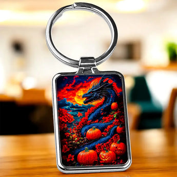 Porte Clé Dragon Halloween - Les Bois d'Aurore