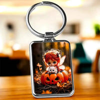Porte Clé Fée Citrouille