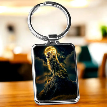 Porte Clé Lion Colline - Les Bois d'Aurore