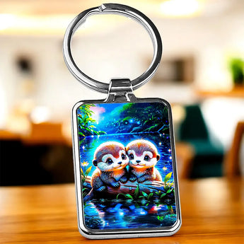 Porte Clé Loutre - Les Bois d'Aurore