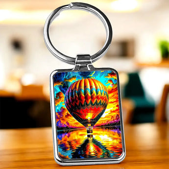 Porte Clé Montgolfière - Les Bois d'Aurore