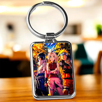 Porte Clé Naruto Equipe 7 - Les Bois d'Aurore