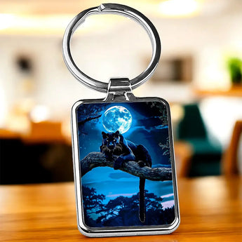 Porte Clé Panthère Noire - Les Bois d'Aurore