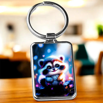 Porte Clé Raton Laveur - Les Bois d'Aurore