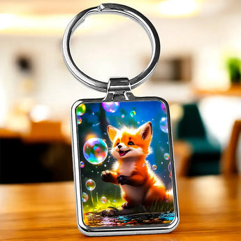 Porte Clé Renard Bulle - Les Bois d'Aurore