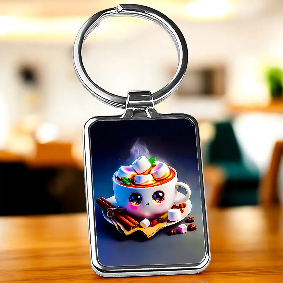 Porte Clé Tasse à Café - Les Bois d'Aurore