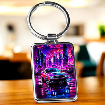 Porte Clé Voiture Futuriste - Les Bois d'Aurore