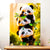 Affiche 3 petits Pandas