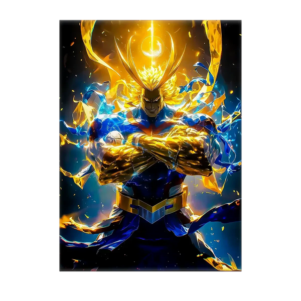 Tableau All Might – 10x15 cm