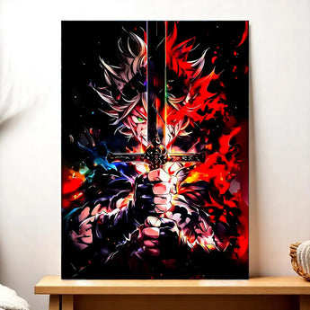 Tableau Asta Black Clover - Les Bois d'Aurore