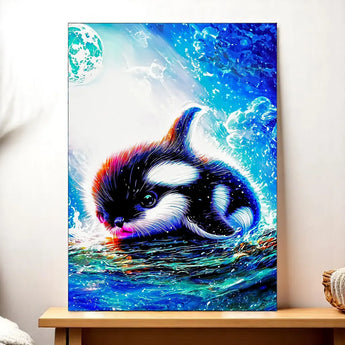 Tableau Bébé Orque - Les Bois d'Aurore