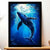 Tableau Baleine Bleue