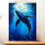 Tableau Baleine Bleue