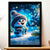 Tableau Bonhomme de Neige Mignon