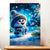 Tableau Bonhomme de Neige Mignon