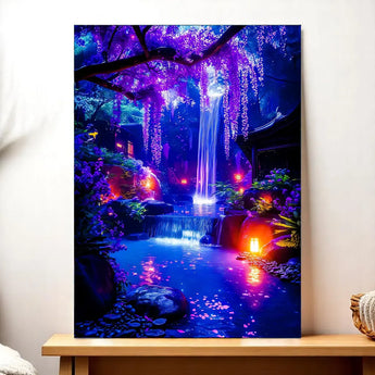 Tableau Cascade Fleur - Les Bois d'Aurore