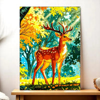 Tableau Cerf Dessin
