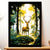 Cadre Noir Cerf Forêt