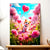 Tableau Chat Coeur