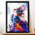 Cadre Noir Chat Peinture