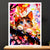 Cadre Blanc Chat Printemps