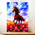 Affiche Cheval Prairie
