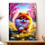 Tableau Chien Fluffy