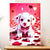 Affiche Chiot Coeur