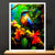 Cadre Blanc Colibris
