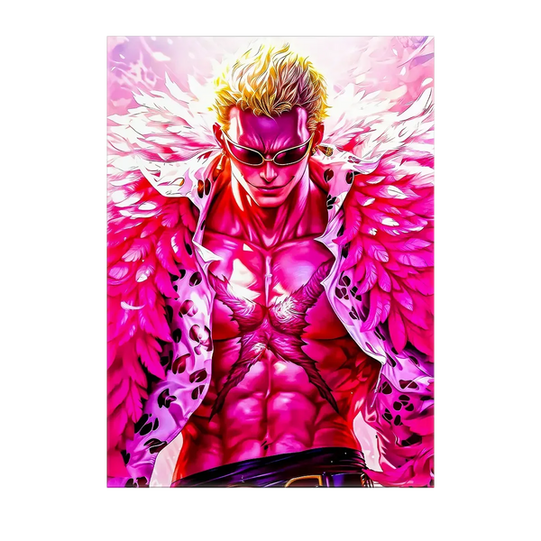 Tableau Don Quijote Doflamingo – 10x15 cm
