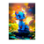 Poster Dragon Bleu