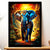 Cadre Noir Elephant Ancien