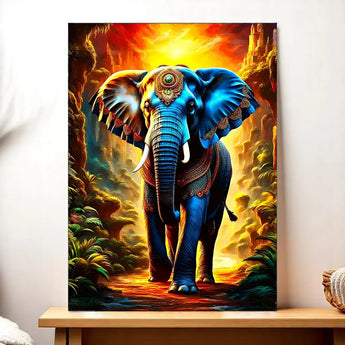 Tableau Elephant Ancien - Les Bois d'Aurore