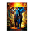 Poster Elephant Ancien