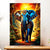 Affiche Elephant Ancien