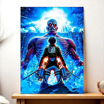 Tableau Eren Titan Colossal - Les Bois d'Aurore