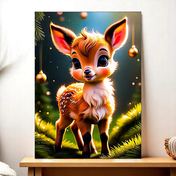 Tableau Faon - Les Bois d'Aurore