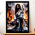 Cadre Noir Femme Ninja