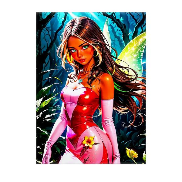 Tableau Flora Winx – 10x15 cm