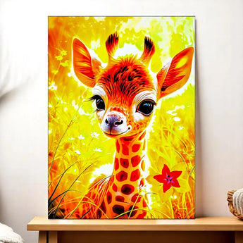 Tableau Girafe - Les Bois d'Aurore