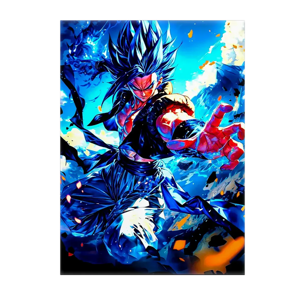 Tableau Gogeta Blue – 10x15 cm