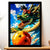 Cadre Noir Goku Dragon Enfant